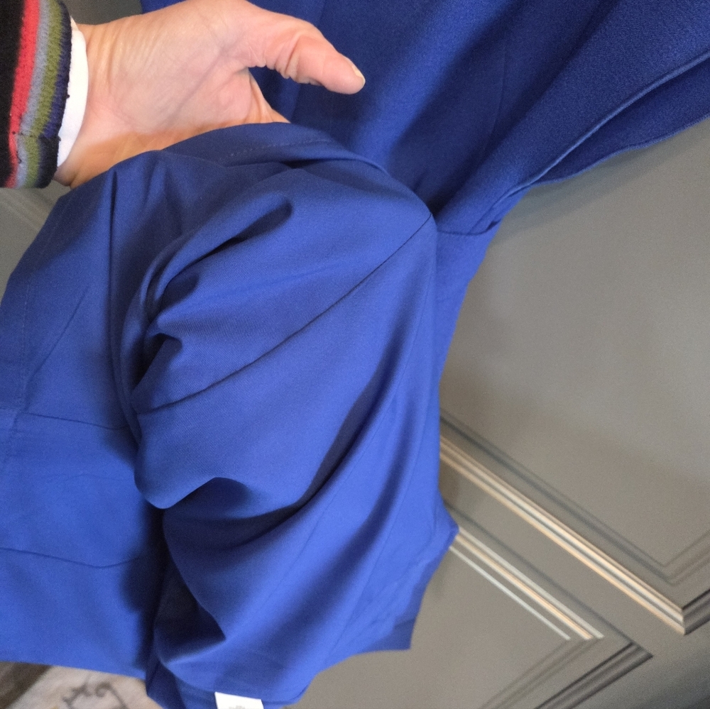 Eliza J Size 8 Elegant Blue Dress - Picture 9 of 9